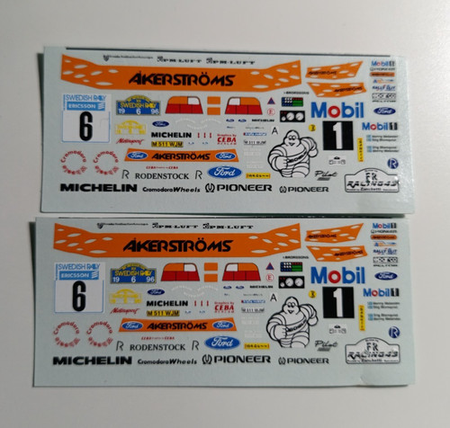 Decals ford escort wrc - decals,