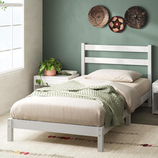 Robin Letto 80X190 Cm - Struttura Letto 20Cm Di Altezza - Struttura Letto a Piat