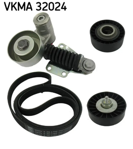 Kit cinghie poly skf vkma - poly-v,