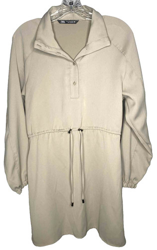 Abito camicia midi zara donna - camicia,