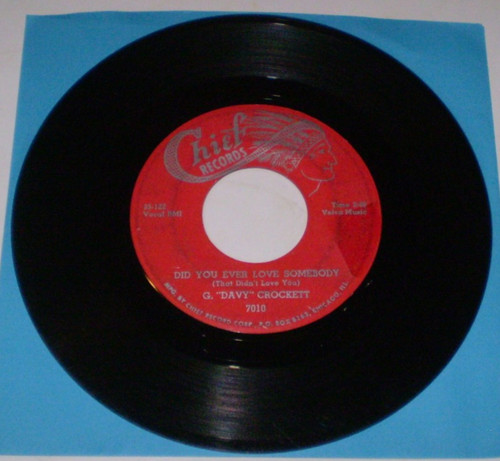 Rockabilly chief davy - 45, g