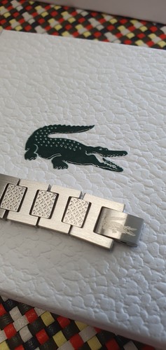 Lacoste braccialetto maglie - a,