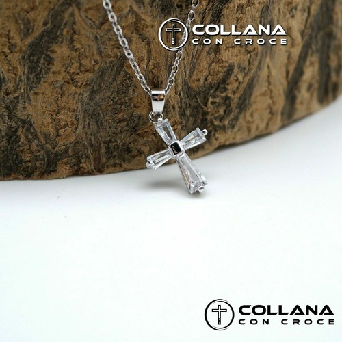 Collana con catena silver - collana,