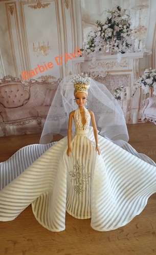 Preciosa muñeca barbie ooak - barbie,