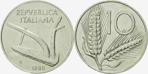 Dieci lire 1980 - dieci,