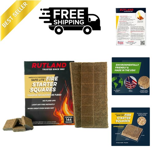Rutland safe lite fire starter - rutland,