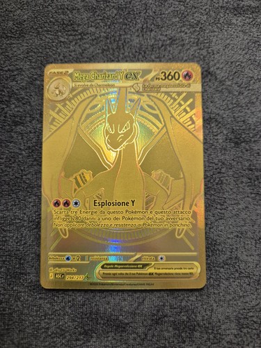 Mega charizard gold - mega, ex