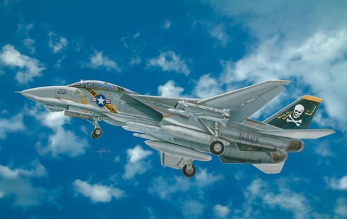 Italeri 2667 us f 14a - us, f-14a