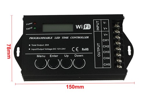 Centralina led timer alba - timer,
