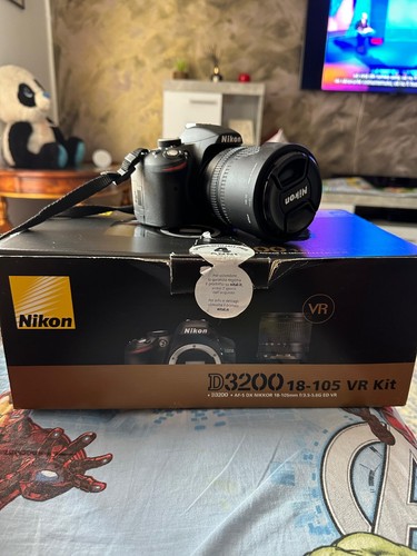 Nikon d3200 105 kit - nikon, vr