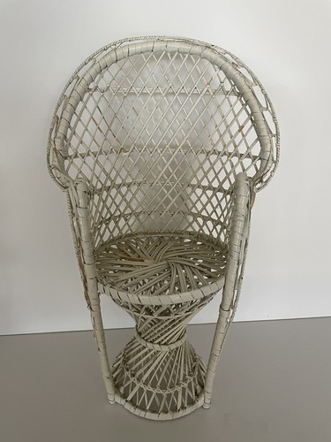 Sedia rattan con schienale - sedia,