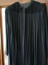 abito sera nero con fodera, giacca lunga senza fodera -tg.46 - sc.95% 