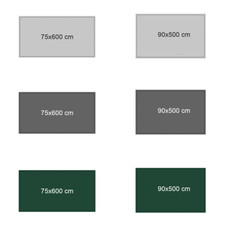 Frangivento Frangivista Balcone Copertura Ringhiere Hdpe Corda 2 Misure 3 Colori