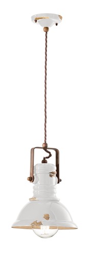 Lampada sospensione vintage - a,