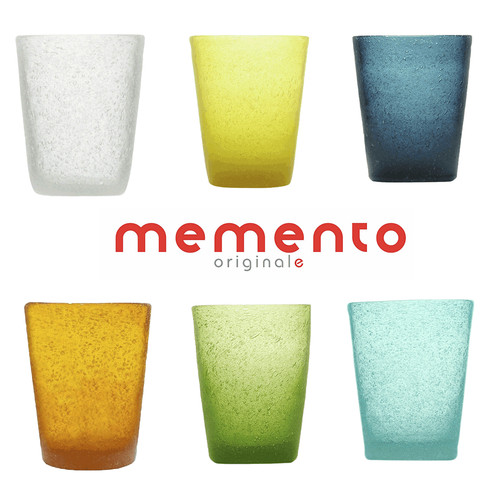 Memento glass bicchiere in - -,