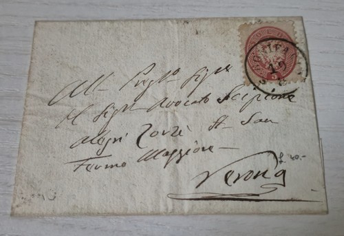 Lombardo veneto 1863 - -, lettera