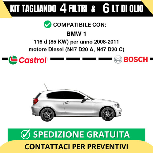 Tagliando filtri bosch - 4,