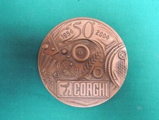 L68-MEDAGLIA  50 COMMEMORATIVA  CORGHI 1954-2004 - BRONZO CORREGGIO MECCANICA