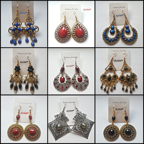 Orecchini donna pendenti base