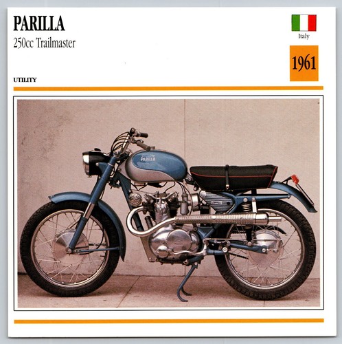 Scheda moto parilla 250cc - moto,