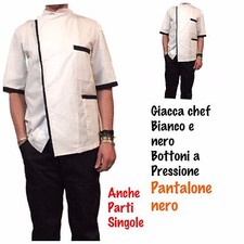 GIACCA CUOCO CHEF MEZZA MANICA