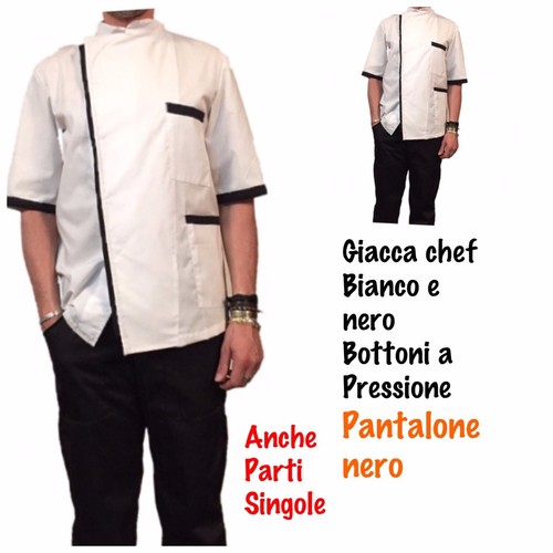 Giacca cuoco chef mezza - giacca,