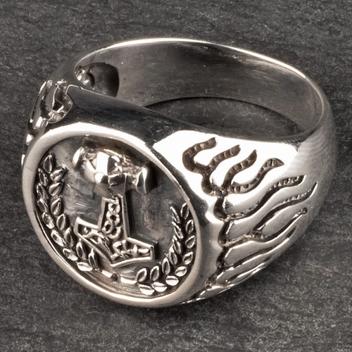 Anello pollice argento