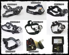 TORCIA DA TESTA POTENTE PESCA SURFCASTING CARPFISHING LAMPADA FRONTALE ALOGENA