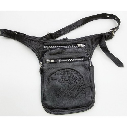 Borsa gamba pelle roxton mosca - gamba,