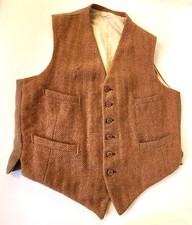 Gilet lana edoardiana vintage