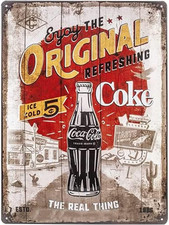 Targhe Vintage, Coca-Cola –