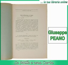 Giuseppe Peano DEFIZIONE DI