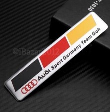 Emblema logo Audi Sport Germany team goh metal adhesivo
