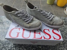 Guess Scarpe donna sneaker eleganti Taglia 39 Silver Argento