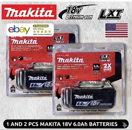 Makita 0ah 18v bl1860b - makita, bl1860b-2