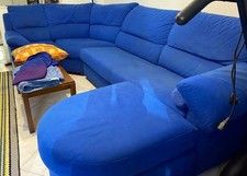 Divano angolare con penisola