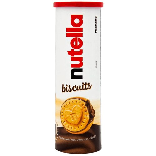 Nutella cookies with hazelnut - nutella,