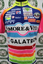 maglia ciclismo AMORE E VITA TG XL F674 bike shirt maillot trikot jersey