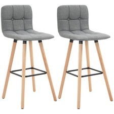 HOMCOM Sgabello da Bar Set di