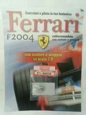 Ferrari Formula 1 F2004 De Agostini Kyosho a Scoppio Ricambio N°20 04020 Nuovo 