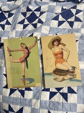 2 cartoline pinup Enoch Bolles