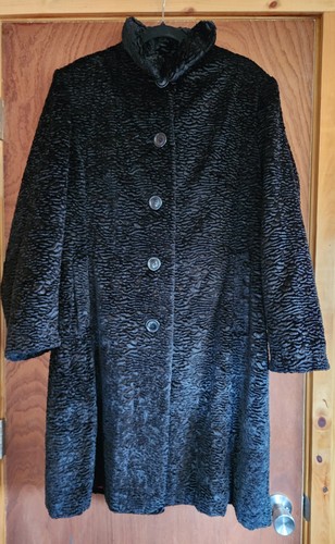 Ritratto cappotto pelliccia - cappotto,