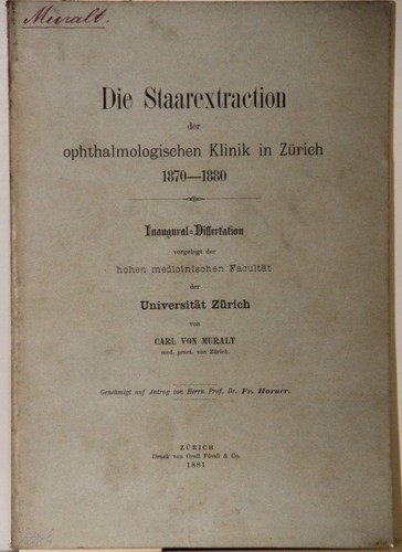 Staarextraction der - la,