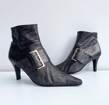Stivali pelle vintage 6 punti