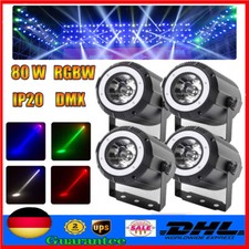 4x 80W Pin Spot Faretto Punti