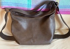 Borsa-zaino in vera pelle marrone Pelletteria Veneta made in Italy