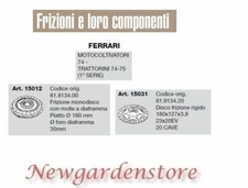 Frizione monodisco disco