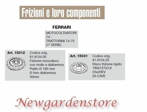 Frizione monodisco disco