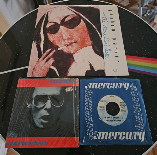 Graham parker record lot mona - graham,