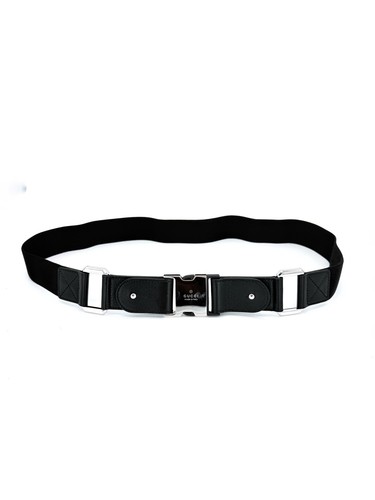 Gucci cintura tecnica web - web, nera